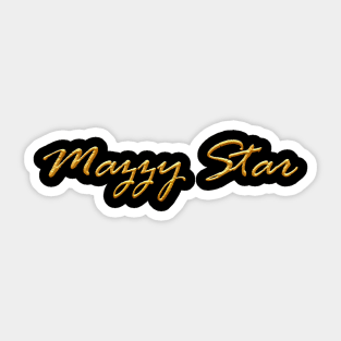 Fade into you // Mazzy Star 90s Grunge Typography Style Sticker